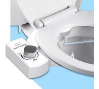 BUTT BUDDY - Bidet Toilet Seat Attachment & Fresh Water Sprayer (Easy to Install, Universal Fit, No Plumbing or Electricity Required | Self-Cleaning Nozzle, Adjustable Pressure Control, USA Stock)