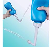 BUTT BUDDY Go - Portable Handheld Bidet & Fresh Water Bottle Sprayer (For Home, Travel, Outdoors | Retractable Nozzle, Soft-Squeeze Plastic, Large Volume | Stay Clean On-The-Go | Carry Bag Included)