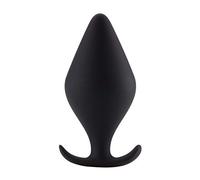 Butt Plug with Handle - Large - Black