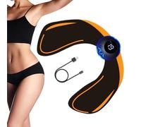 Butt Trainer, Hip Muscle Stimulator, Glute Workout Equipment, Adjustable Intensity Levels, Portable Design for Fitness, 25.5x20.5cm/10.04x8.07 inches, Black, 1 Piece