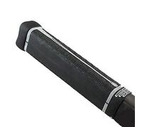 Buttendz Fusion Z Grip de Remplacement pour Bâton de Hockey - Design Réutilisable, Grip avec Petit Bouton, s'adapte à Toutes Les Tailles de Bâtons (Noir, Goutte Blanche)