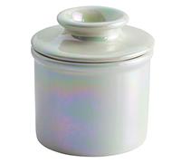 Butter Bell - Le pot Butter Bell original de L Tremain, un beurrier français en céramique pour comptoir pour beurre à tartiner, opale