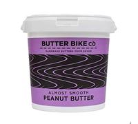 Butter Bike Co Petit lot de beurre d'arachide | Fabriqué dans le Devon | Sans huile de palme | Entièrement naturel (presque lisse, 1 kg)