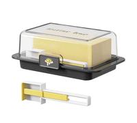 Butter Keeper | Countertop Butter Dish | Covered Butter Tray | Butter Tray For Kitchen Counter | Butter Storage Container Multifunctional Design For Countertop And Refrigerator