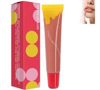 Butter Lip Balm, 6 Color Peptide Lip Gloss, Moisturizing Lips Butter Balm, Plump & Shiny Lips Gloss (02#)