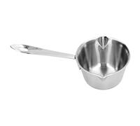 Butter Milk Warmer Pot | 304 Stainless Steel Thickened Fast Heating Pan | 2 Spouts for Melting Butter/Cheese/Chocolate | Easy Hang Handle (120ML)