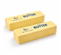 Butter Squishy, Slow Rebound Cute Butter Squeeze Stress Balls, Soft Realistic Squish for Stress Relief & Anxiety (2Pcs)