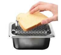 Butter Wheel Stainless Steel Butter Roller for Griddle Kitchen Baking Cooking Tool Grill Accessory for Indoor Outdoor Barbecue Cookouts Picnics Tailgates, 6.9×6.3×2.6 Inches