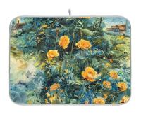 Buttercup Dreamy Color Schemes Tapis égouttoir de cuisine XL 45,7 x 61 cm
