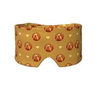 Buttered Bread Bandeau unisexe pour dormir sur le côté, masque pour les yeux et cache-oreilles (68,1 x 10,9 cm), intérieur et extérieur, voyage, yoga, confort réglable