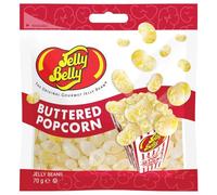 Buttered Popcorn - Bonbons Délicieuses Friandises Surprises aux Saveurs Intenses, Idéales pour les Amateurs de Gourmandises, Parfaites pour les Fêtes - Compatible avec Jelly Belly - 70g