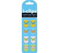 Butterflies I-Clips Magnetic Bookmarks