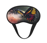Butterflies in The Mist Masque ultime pour les yeux pour dormir, masque doux et confortable, masque relaxant sans pression nocturne.
