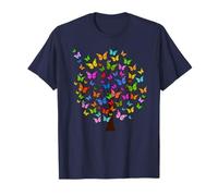 Butterflies on Tree for Butterfly Lovers T-Shirt