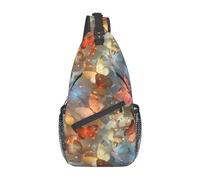 Butterfly-1 Sac à Dos à bandoulière en Forme de Papillon pour Homme et Femme