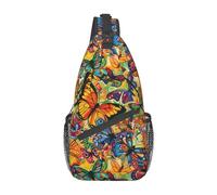 Butterfly-10 Sac à Dos à bandoulière en Forme de Papillon pour Homme et Femme