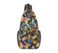 Butterfly-11 Sac à Dos à bandoulière en Forme de Papillon pour Homme et Femme