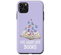 Butterfly Book Live Laugh & Love Books Reading Lover Bookish Coque pour iPhone 11 Pro Max