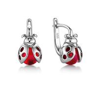 butterfly Boucles DOreilles Coccinelle En Argent Sterling Pour Enfants