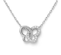 butterfly Collier En Argent Sterling À Longueur Réglable Avec Pendentif Pour Enfants