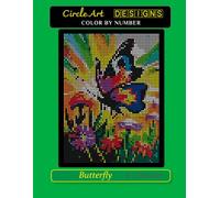 Butterfly Color by Number Book - Standard paper