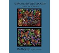 Butterfly - Color by Number Circulism book : Standard paper edition