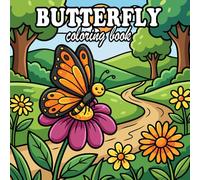 Butterfly Coloring Book: Beautiful & Relaxing Butterflies for Creative Calm
