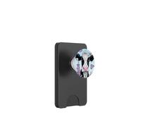Butterfly Cow in Flower Field PopSockets PopWallet pour MagSafe