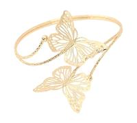 Butterfly Drapery Holdback - Decorative Curtain Ring, Silver Filigree Wings with Rust Resistant Finish, Elegant Tool Free Installation, Ideal for Living Room Drapes and Modern Nursery Decor