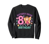 Butterfly Dream Huitième Anniversaire Fille Sweatshirt