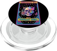 Butterfly en Forme de crâne Malade mais Totalement détendu PopSockets PopGrip pour MagSafe