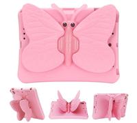 Butterfly - Étui pour enfants pour iPad 10e génération, Air 11" 2024 6e génération, Air 5e/4e génération et Pro 11 4e/3e/2e/1ère génération, support rotatif durable et résistant aux chocs pour Apple