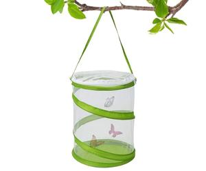 Butterfly Habitat Cage - Attrape-catcher Pliable | Filet de reproduction d'insectes | Kit de ramassage | Attrape-insectes pour Cage Fly Caterpillar Ladybird Bee Collect Educational Garden