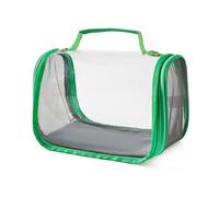 Butterfly Habitat, Mesh Terrarium, Caterpillar Cage, Transparent Mesh Design, Easy Observation Container, Outdoor Learning Gift, 10.24x7.48x7.68 inches, Green Color, 1 Piece