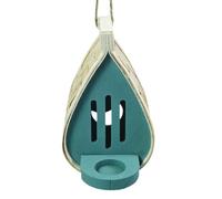 Butterfly House, Outdoor Nesting Box, Breeding Shelter with Sturdy Panel, Breathable Habitat with Refined Layer, 9x7x12cm Wooden Set, Garden Category, Hanging Fixture for Enthusiasts