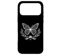 Butterfly Line Art - Amoureux de Papillons Floraux minimalistes Coque pour iPhone 17 Pro Max