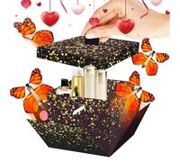 Butterfly Money Box, Exploding Photo Box, Easy with Feature, High-Engagement Gift Gear, Reinforced Paperboard with Sturdy Build, Gifting Gear for Graduation and New Year