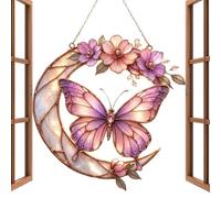 Butterfly Ornaments Decor, Small Acrylic Art, 2D Home Utility, Outdoor Wall Catcher, Sunlight Patio Balcony, Tree Window Bedroom, Living Room Party, Birthday Daily Accessory 3,93 Pouces