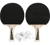 Butterfly Ovtcharov Set de ping-pong | 2x raquettes de ping-pong + 4x balles de ping-pong