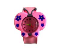 (Butterfly Pink)s Pat Watch Mouvement à quartz Montre 's Day #YoGu