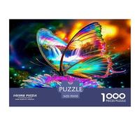 Butterfly Puzzle 1000 Pièces pour Adultes Et Enfants Animal Jeu De Création Et Logique pour Enfants 1000 Pieces Décoration De La Maison - Décoration Murale Cadeaux Cadeau pour Femme, Homme, Couple Et