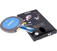 BUTTERFLY Raquette de Tennis de Table Force | Raquette de Tennis de Table Professionnelle pour Joueurs avancés et compétiteurs | Revêtements homologués ITTF Noir/Rouge | Surface très adhérente