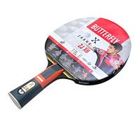 Butterfly Raquette de Tennis de Table Zhang Jike Zjx6 en Caoutchouc Wakaba Noir/Rouge, M