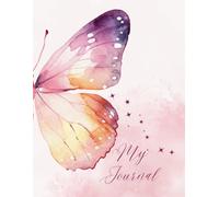 Butterfly Themed Writing Journal: A Beautiful Butterfly-Themed Notebook for Writing, Drawing, and Creative Expression