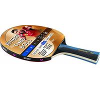 Butterfly® Timo Boll Gold Raquette de tennis de table professionnelle pour joueurs de haute qualité Revêtement Pan Asia certifié ITTF Forme de poignée concave