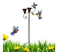 Butterfly Watering Station Metal Garden Stake Nectar Feeder