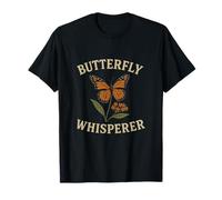 Butterfly Whisperer Native Plants Pollinator Garden T-Shirt