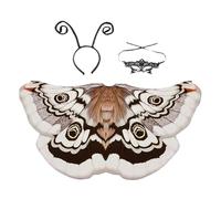 Butterfly Wings Shawl Costume | Double-Sided Printing Butterfly Cape