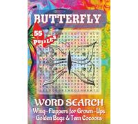 Butterfly word search puzzle book: For Curious Minds Who Love to Catch Butterflies… and Even Trickier Words