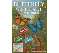 Butterfly Word Search Puzzle Book: Relaxing and Educational Nature-Themed Puzzles Inspired by the Beauty of Butterflies. A Peaceful Journey Through Nature, and their Transformation...